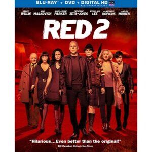 Red 2 DVD Bruce Willis John Malkovich Helen Mirren